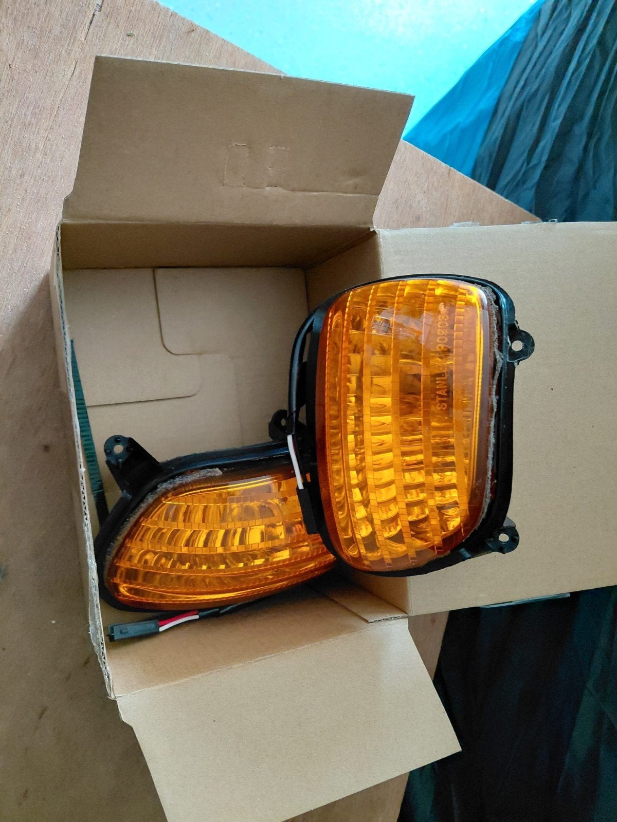Originele Knipperlichten Honda Goldwing 1800, Motoren, Ophalen of Verzenden, Gebruikt