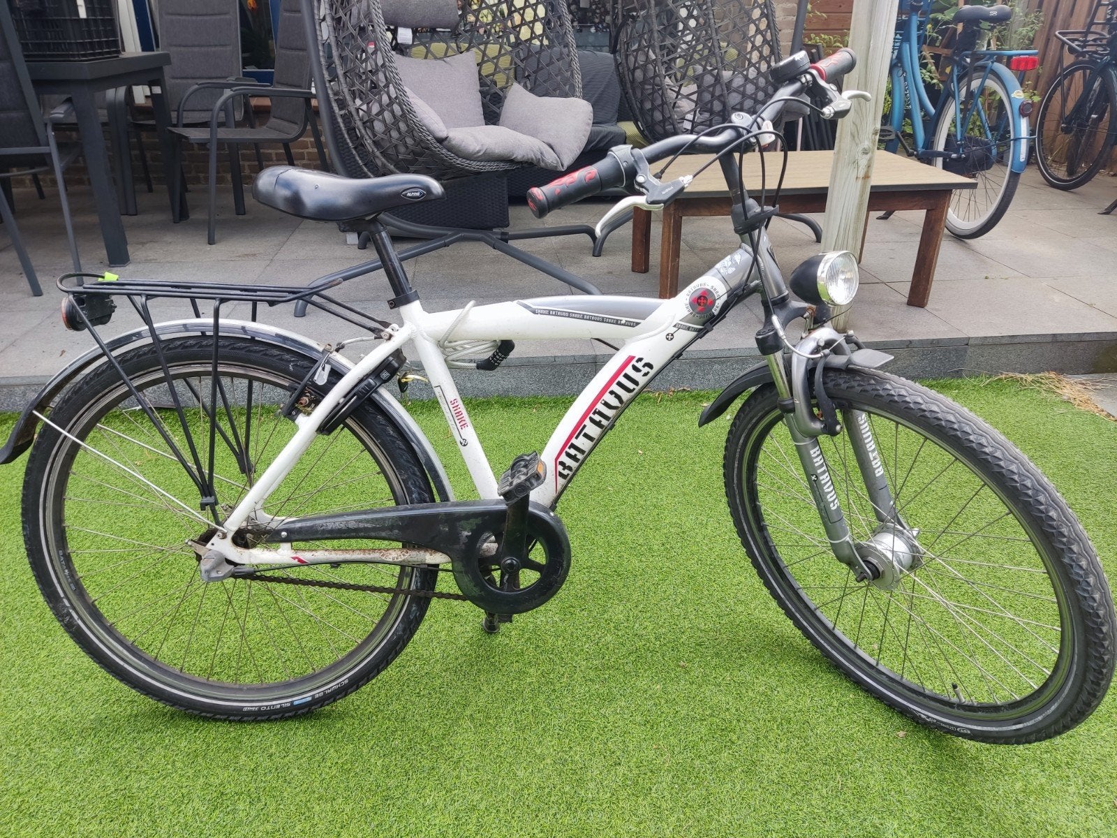 Batavus Snake jongensfiets 24 inch met 3 versnellingen, Fietsen en Brommers, Fietsen | Jongens, Ophalen, Gebruikt, 24 inch, Batavus