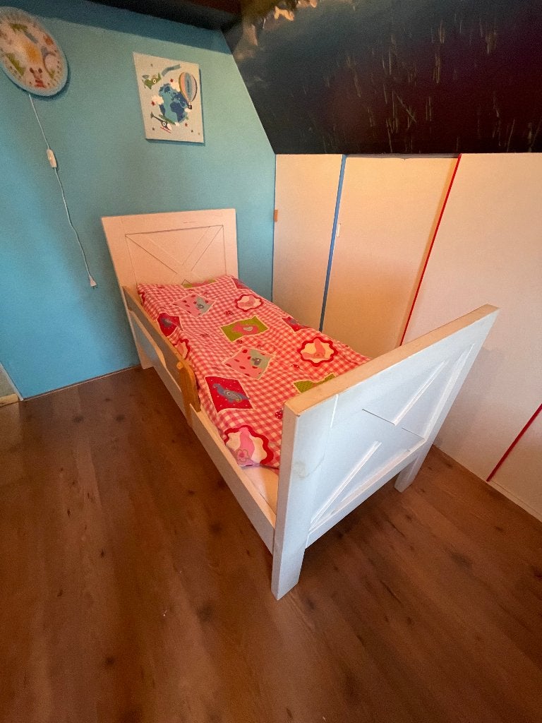 Peuterbed, Gebruikt, 70 tot 85 cm, 140 tot 160 cm, Ophalen