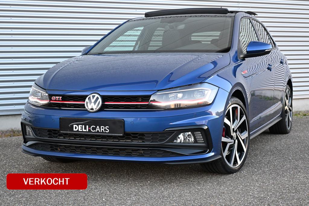 Volkswagen Polo 2.0 TSI GTI 200 pk | Pano | Virtual | Apple-, Stof, Gebruikt, Zwart, 4 cilinders