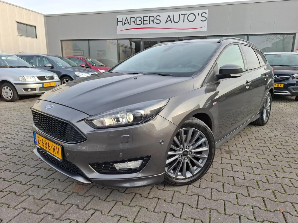 Ford Focus Wagon 1.5 Titanium Edition ST LINE AUTOMAAT/NAVI!, Stof, 4 cilinders, 690 kg, 182 pk