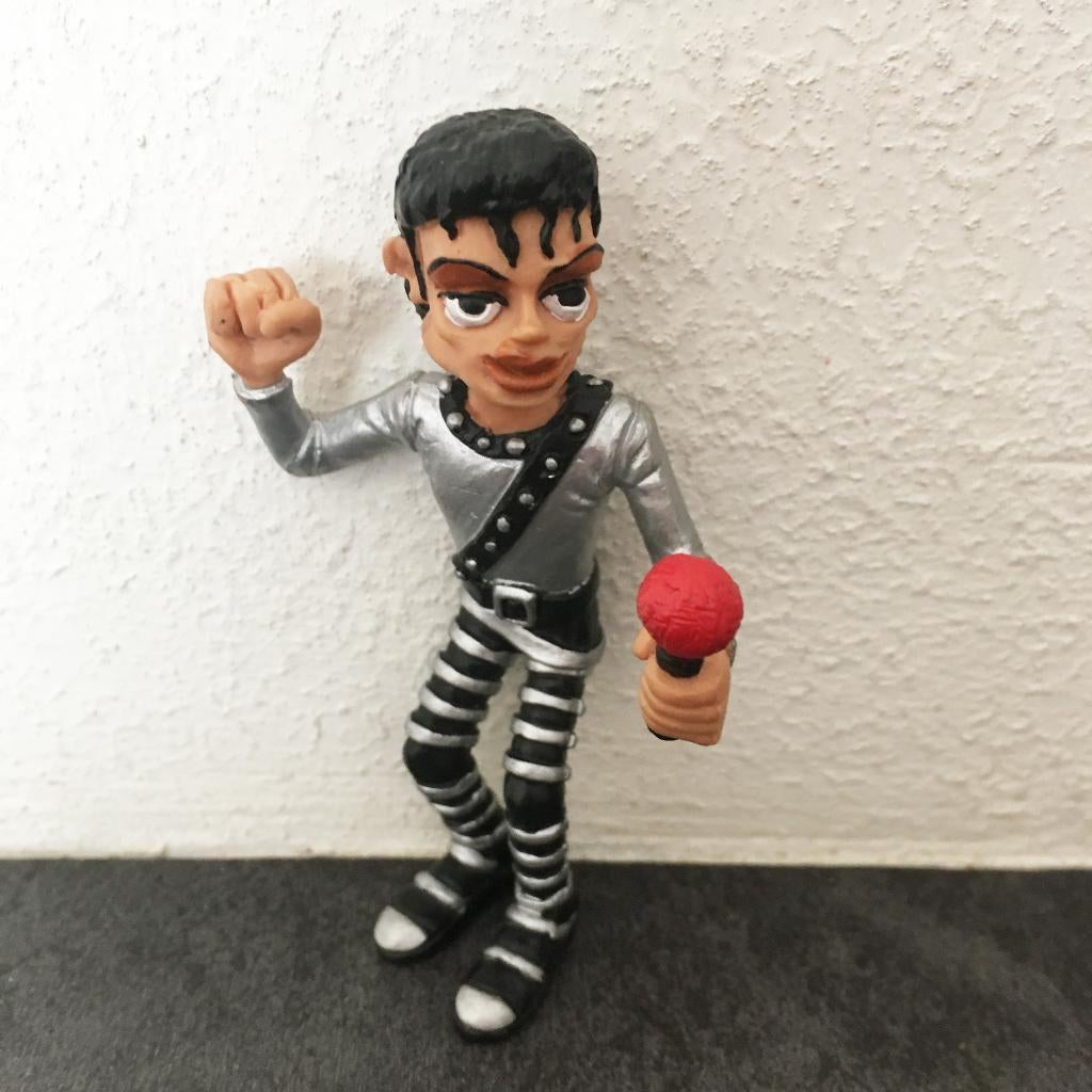 NIEUW - Michael Jackson BAD live spitting image poppetje, Ophalen of Verzenden, Nieuw