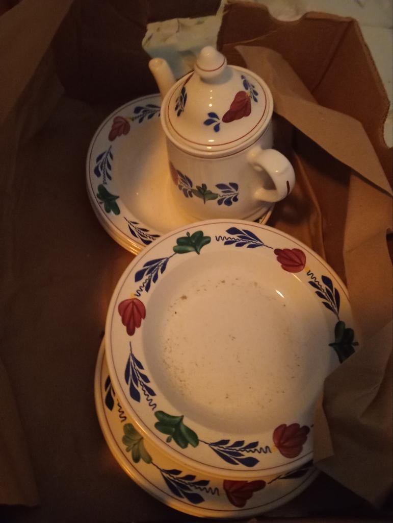 Boerenbond servies, diverse onderdelen, Ophalen