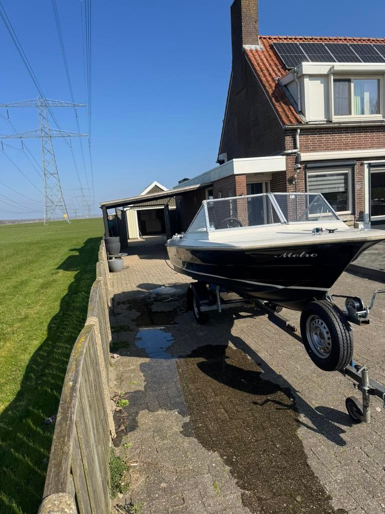 Skibsplast 50pk Yamaha, Watersport en Boten, Speedboten, Ophalen, Minder dan 70 pk, Buitenboordmotor, Polyester
