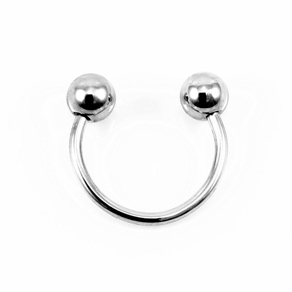 10,5mm x 1mm Hoefijzer - Piercing Neus in Gepolijst RVS, Staal, Birgitta-Gracht 33, 6465 EL Kerkrade, Nederland, Verzenden, Nieuw