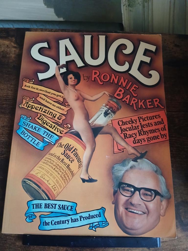 SAUCE by Ronnie Barker - Humoristisch Boek, Ophalen of Verzenden, Gelezen, Ronnie Barker, Moppen