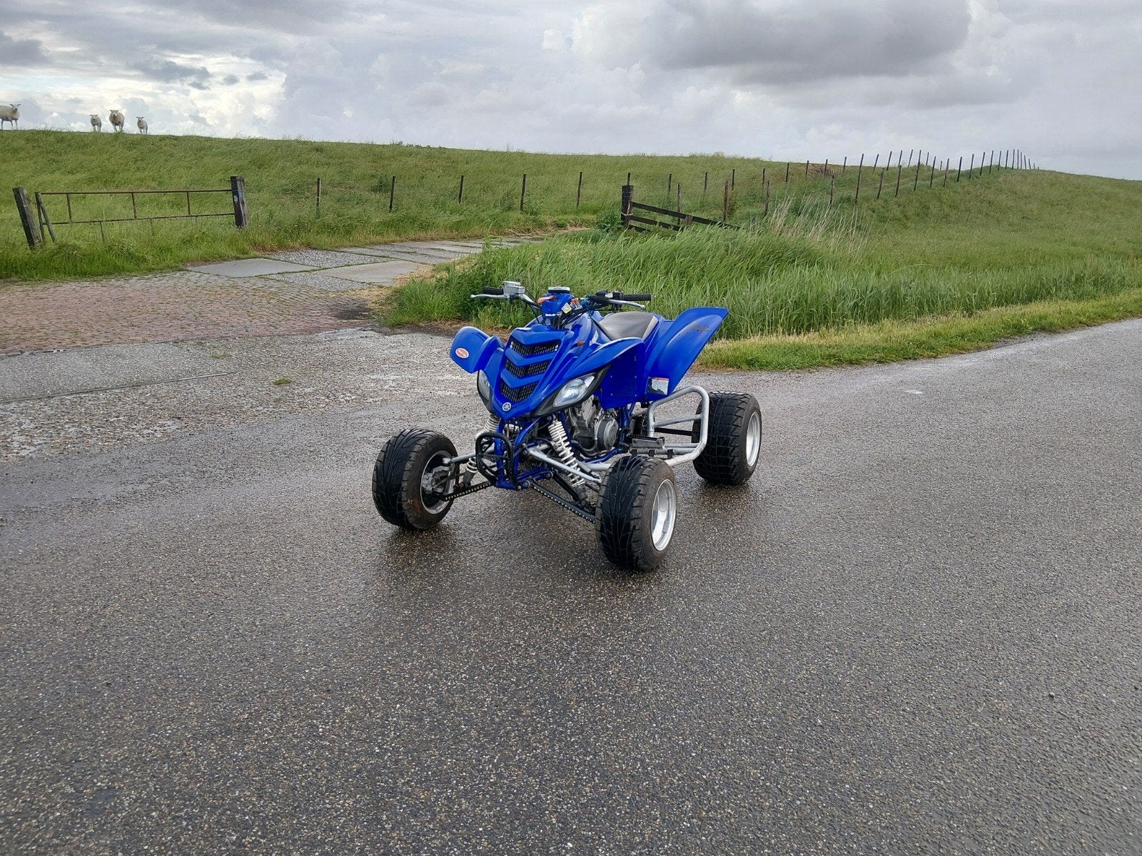 Yamaha raptor 660r met kenteken