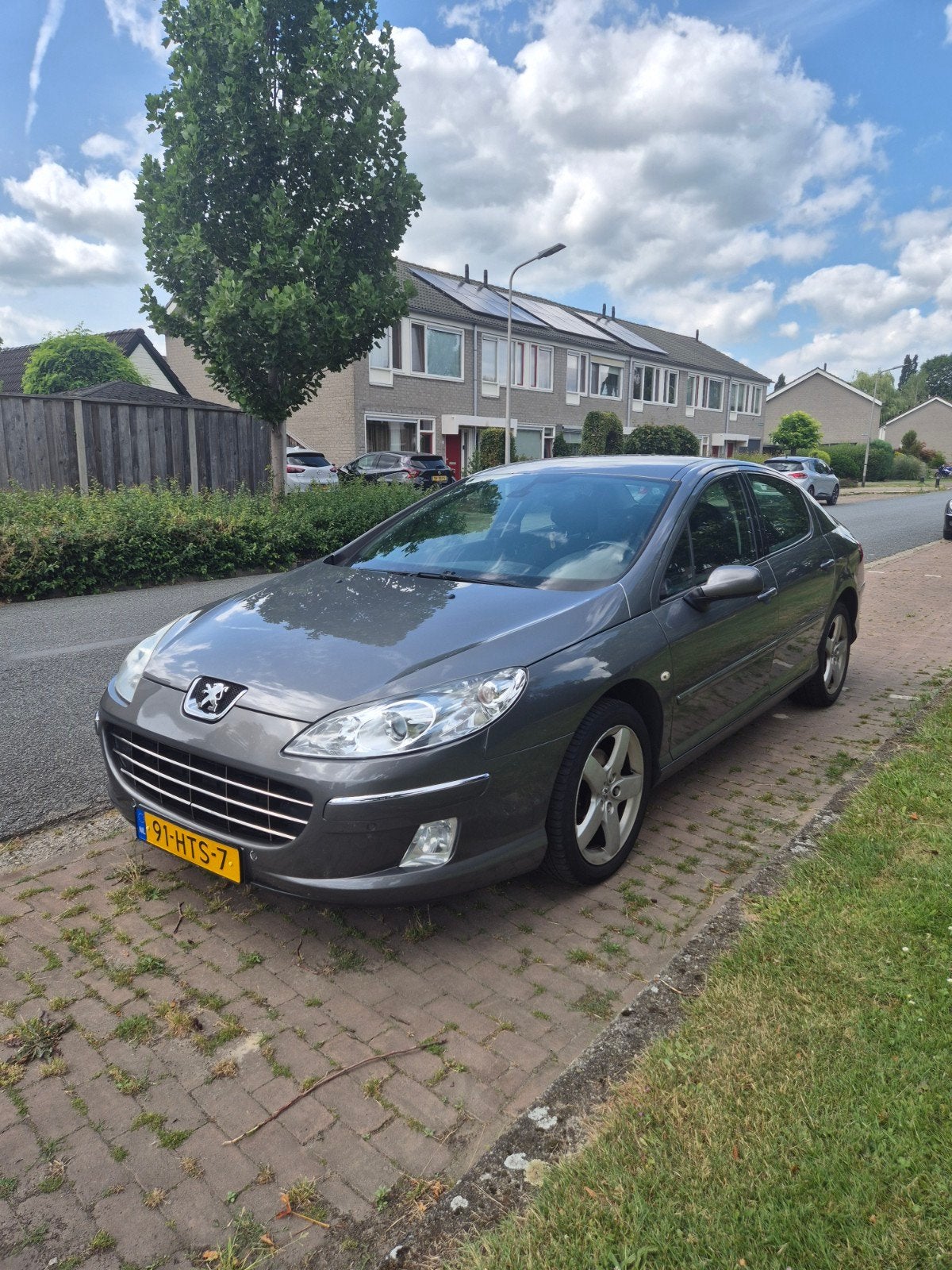 Peugeot 407 2.0 16V 103KW 2009 Grijs, Voorwielaandrijving, 745 kg, Stof, 1800 kg