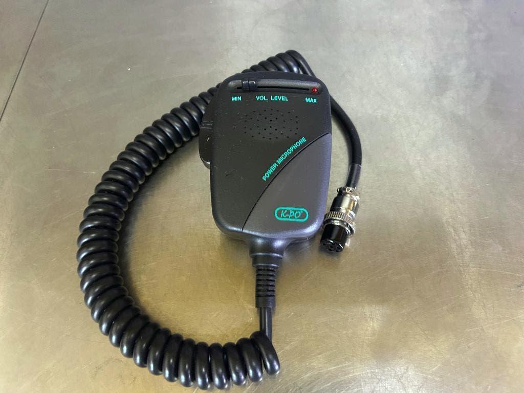 Versterkte  microfoon  KPO    27MC, Telecommunicatie, Zenders en Ontvangers, Ophalen of Verzenden, Gebruikt, Zender en Ontvanger