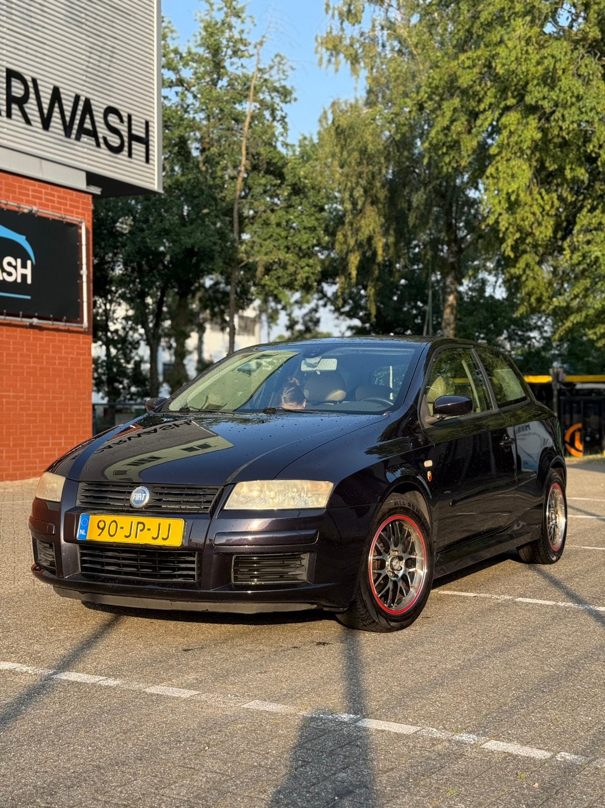 Fiat Stilo Abarth 2.4 20V 2002 Automaat, Beige, Stilo, Zwart, 1240 kg