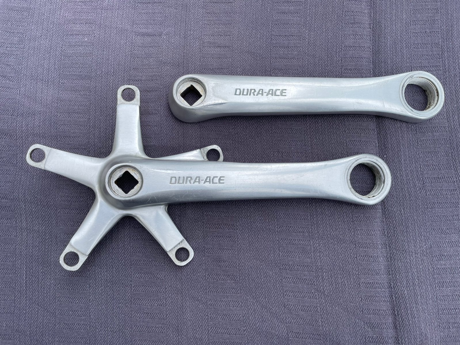 Shimano Dura Ace Crankset, Fietsen en Brommers, Fietsonderdelen, Ophalen of Verzenden, Gebruikt, Racefiets, Crankstel of Pedalen