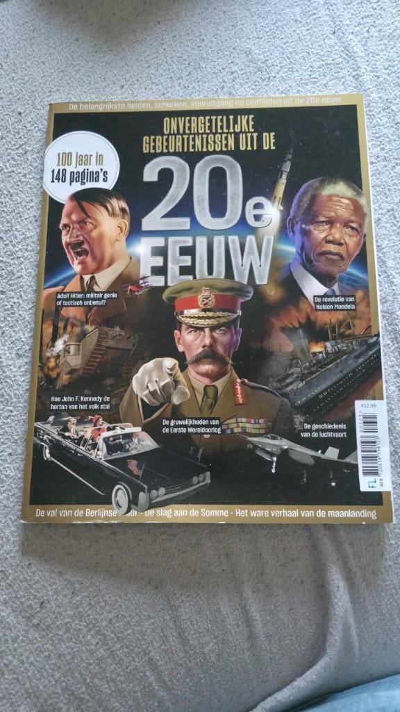 Onvergetelijke gebeurtenissen uit de 20e eeuw, Ophalen of Verzenden, Zo goed als nieuw, Geschiedenis en Politiek