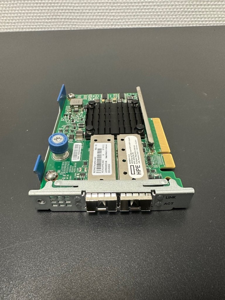 HP 727054-B21 10GbE Dual Port SFP+ Netwerkadapter, Computers en Software, Ophalen of Verzenden, Gebruikt, Hpe