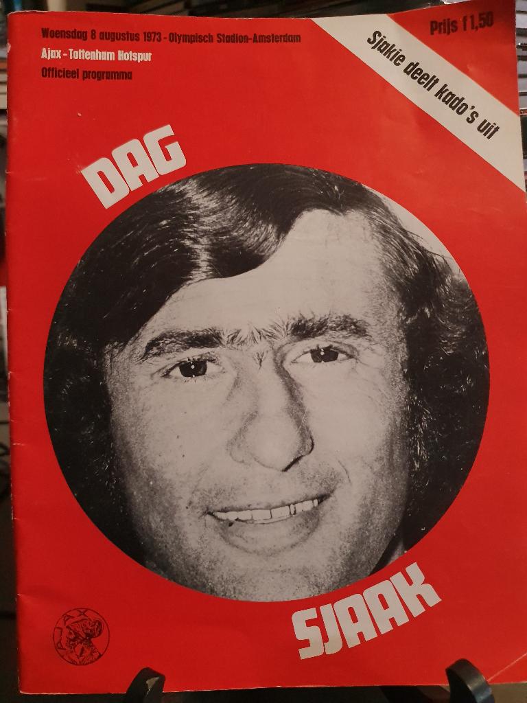 Dag Sjaak Swart Programma 1973, Verzamelen, Ophalen, Gebruikt, Buitenlandse clubs, Boek of Tijdschrift