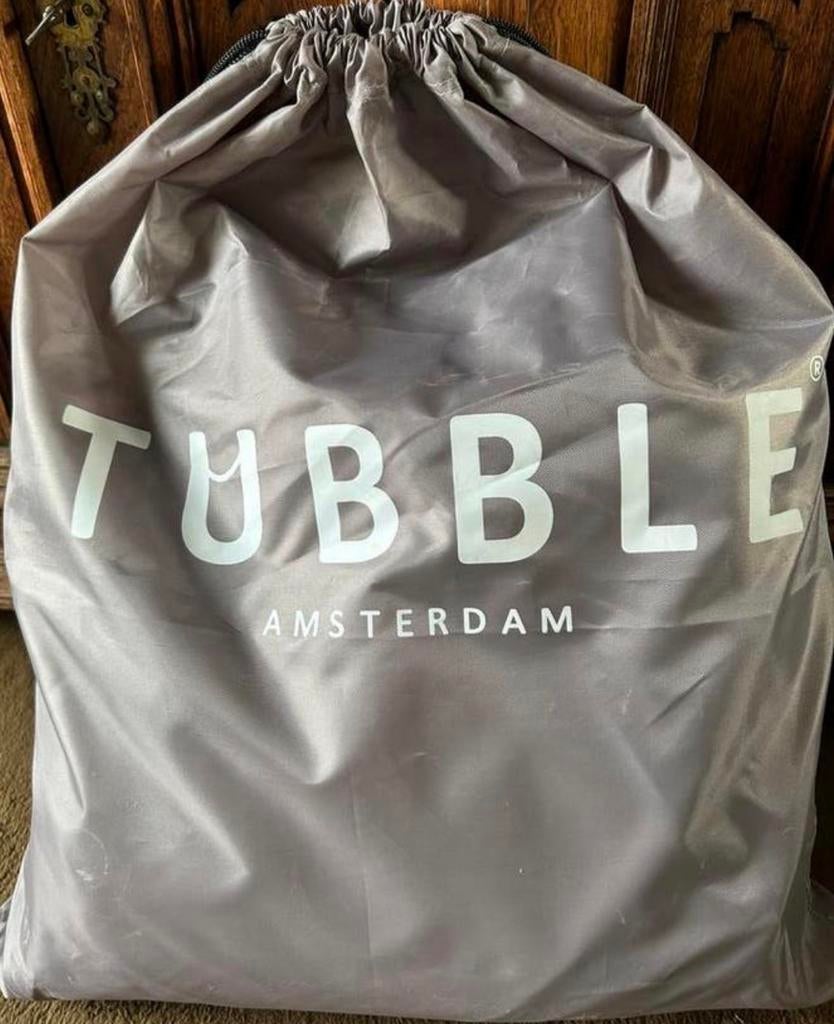 Tubble opblaasbaar bad compleet met pomp en afdekhoes, Ophalen of Verzenden, Gebruikt, Afdekzeil, Opblaasbaar