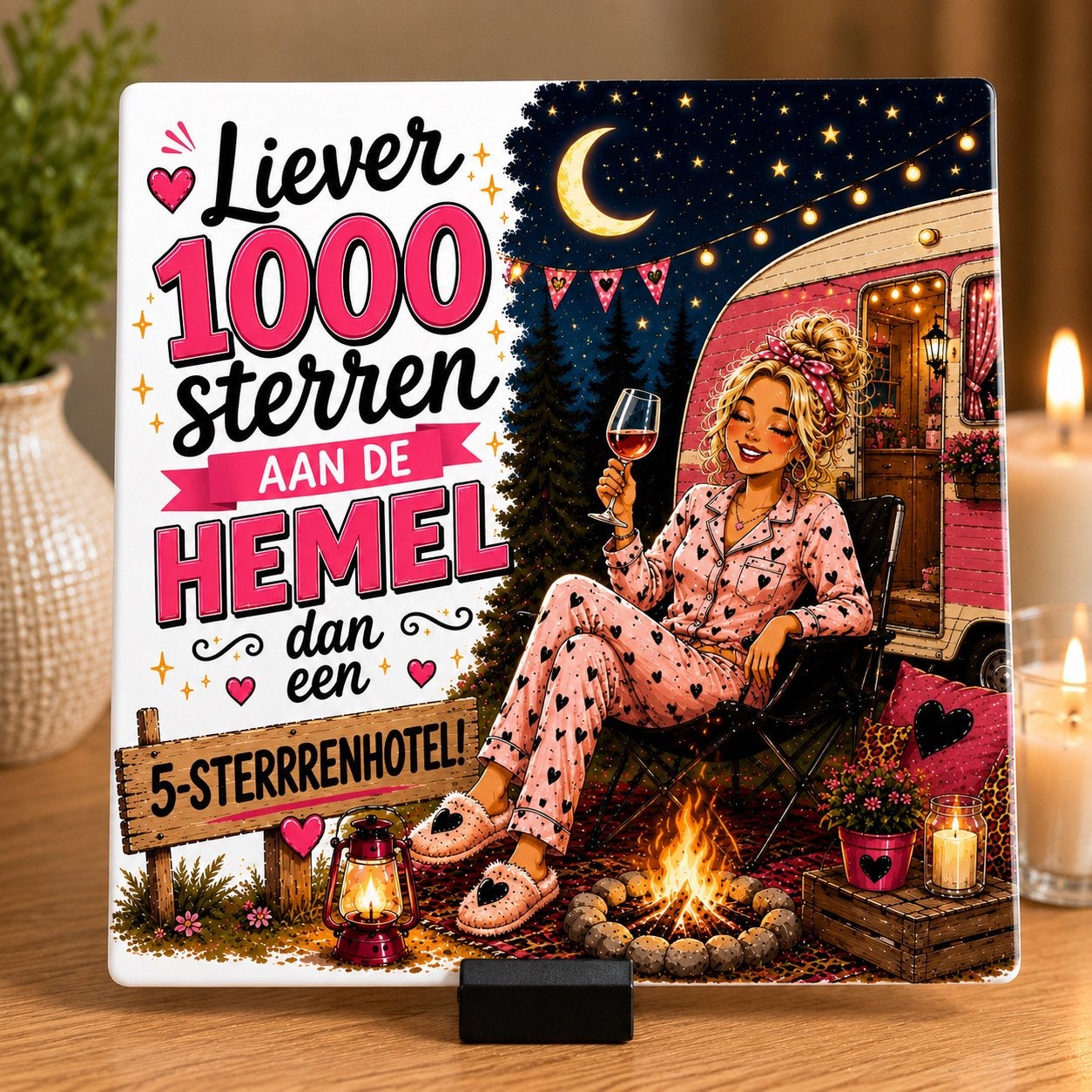 Keramiek tegeltjes met leuke spreuken 15x15cm, 15 cm, Nieuw, 15 cm, Ophalen of Verzenden
