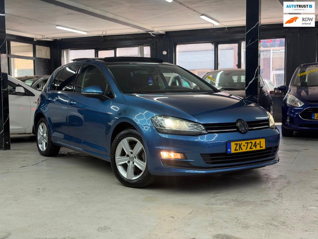Volkswagen Golf Variant 1.4 TSI Highline Automaat | Pano | N, Auto's, Volkswagen, Euro 5, Gebruikt, 4 cilinders, Blauw