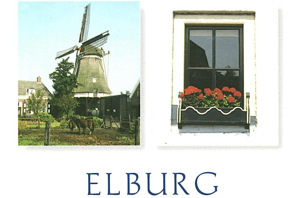 36468 Elburg Gld 80+ Gelopen met postzegel, Ophalen of Verzenden, 1980 tot heden, Gelopen, Noord-Brabant