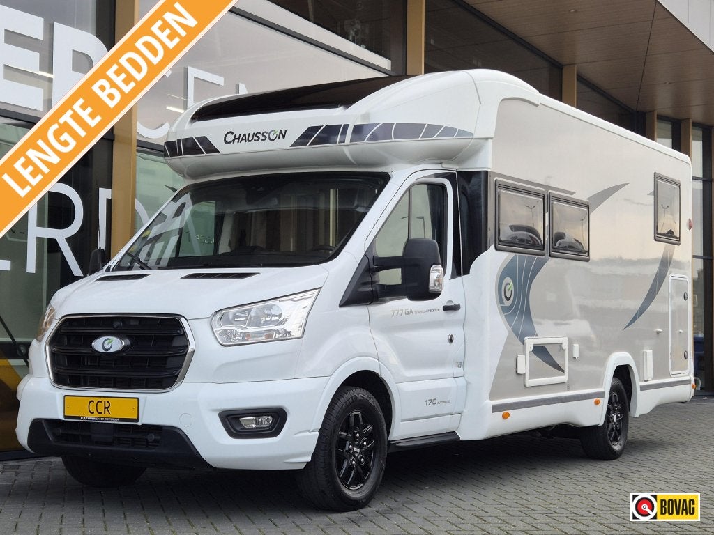 Chausson Titanium Premium 777 GA, Automaat, Luifel, Ford, Diesel
