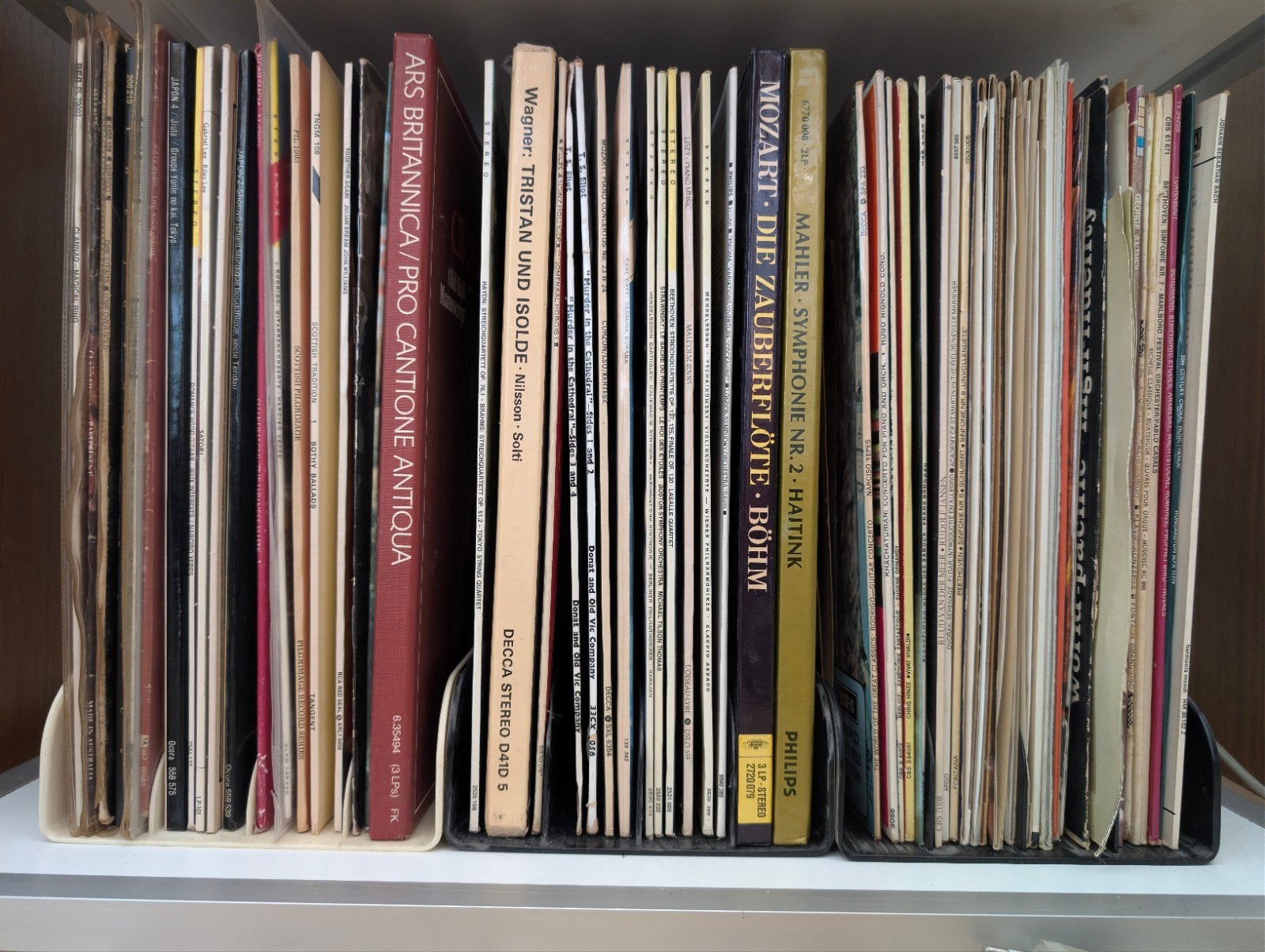 Klassieke LP's: Mozart, Mahler, Wagner, Ars Britannica, Ophalen, Gebruikt, Mozart, Opera of Operette