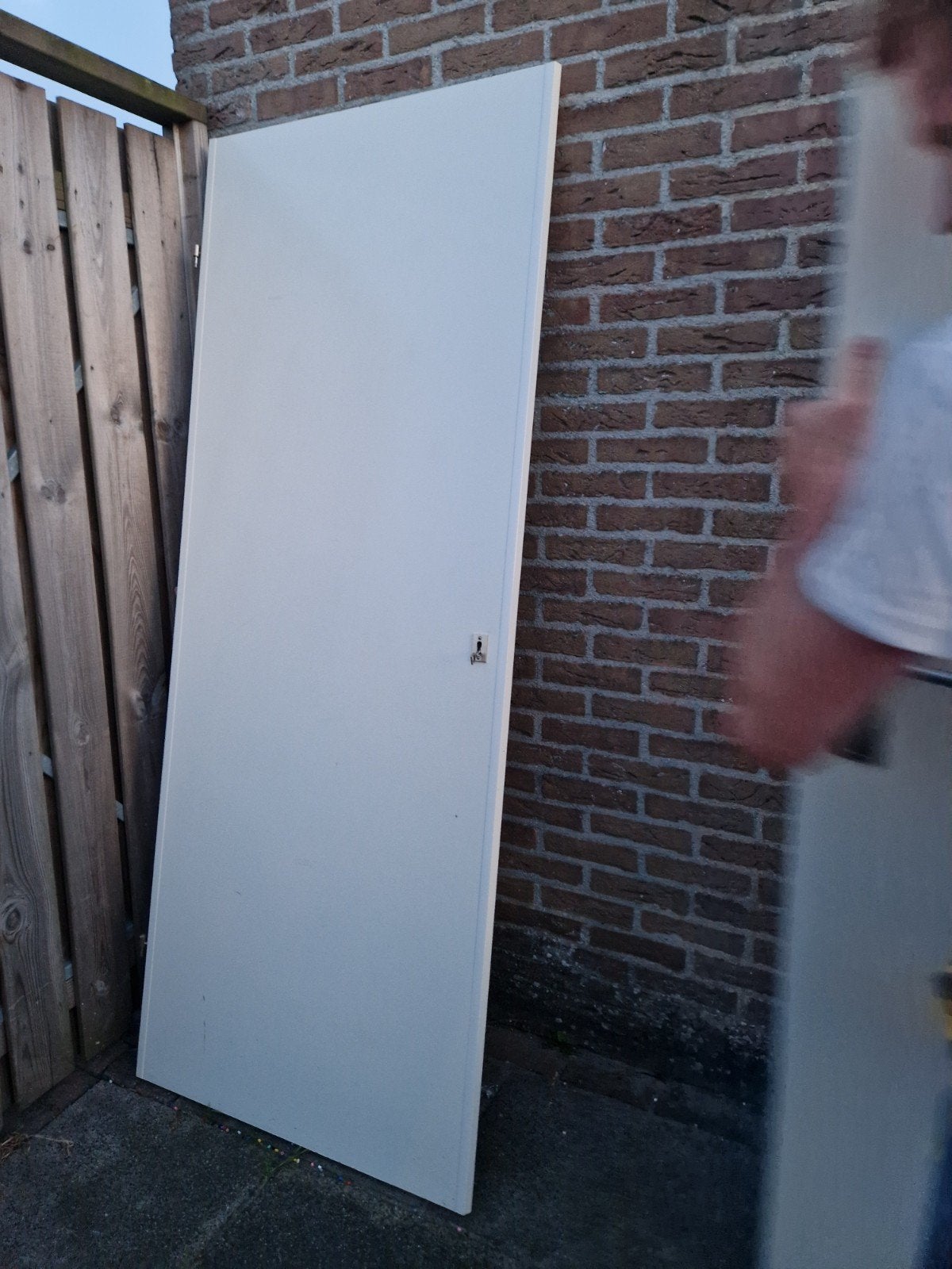 5 opdekdeuren in verschillende maten, Doe-het-zelf en Verbouw, Deuren en Horren, Ophalen, Binnendeur, 200 tot 215 cm