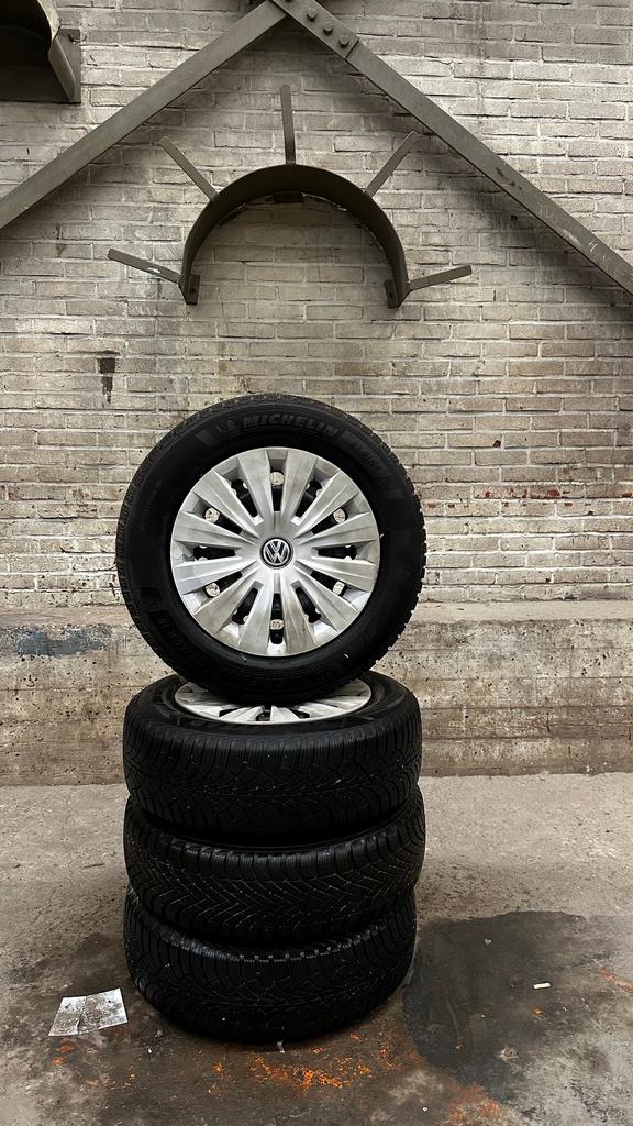 15 inch stalen velgen met winterbanden, Auto-onderdelen, Banden en Velgen, Ophalen, Gebruikt, 15 inch, -
