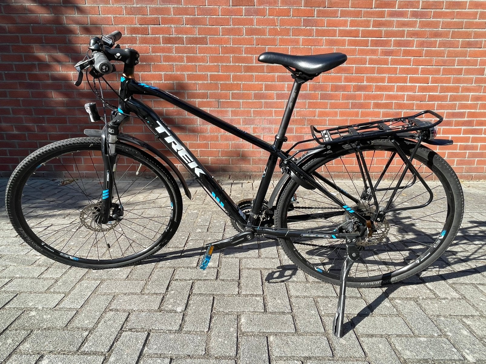 Trek fiets Dual Sport | 16 inch frame | 26 inch wielen, 26 inch, 49 tot 53 cm, Zo goed als nieuw, Meer dan 20 versnellingen