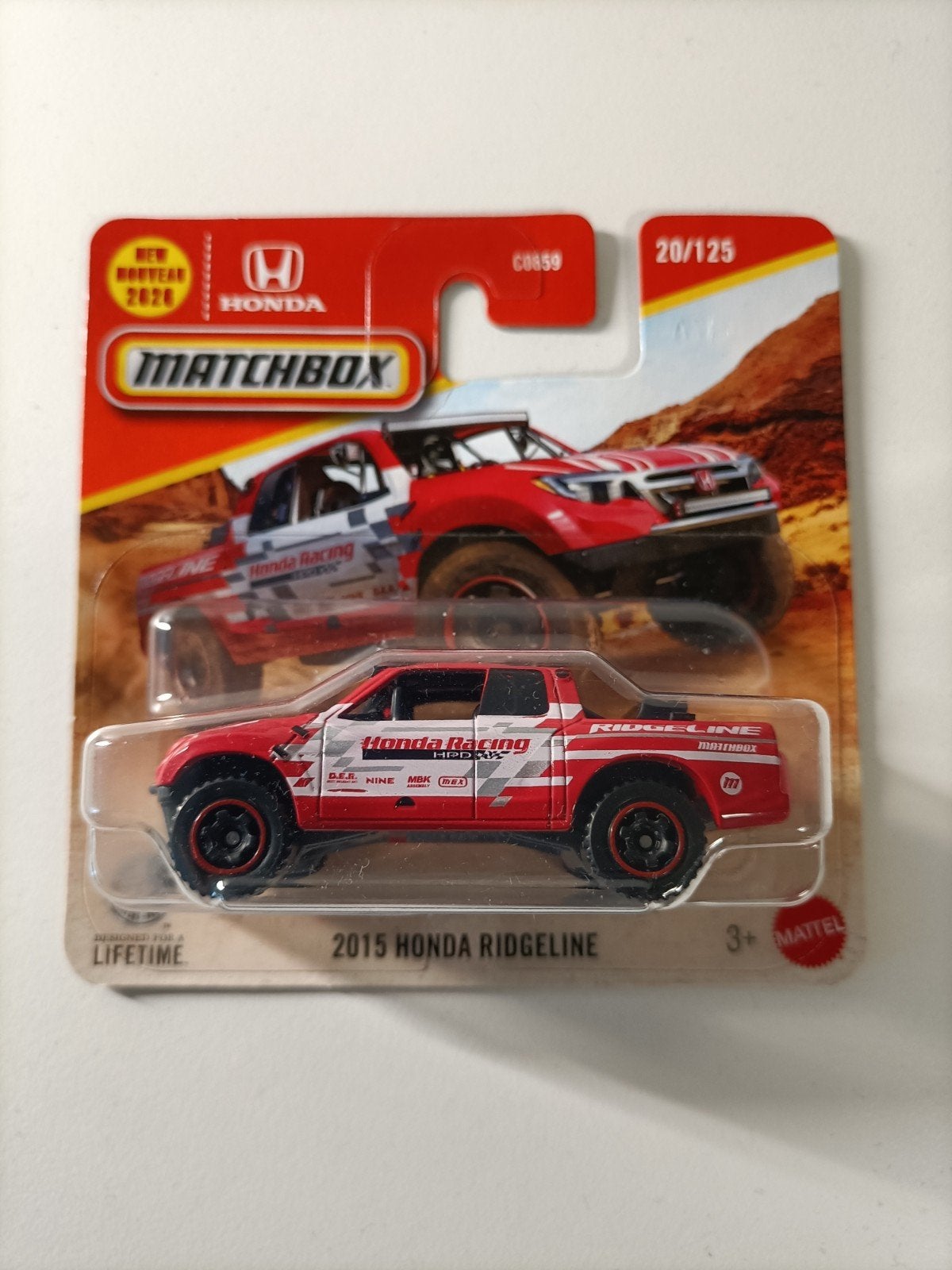 Matchbox 2015 Honda Ridgeline - Nieuw in verpakking, Overige merken, 1:50 of kleiner, Auto, Nieuw