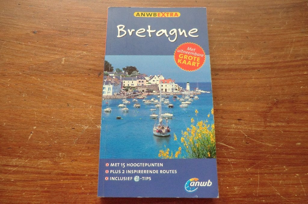 reisgids - Bretagne - anwb extra (2016) / Brest, Rennes, Boeken, Gelezen, Europa, Ophalen of Verzenden, Reisgids of -boek