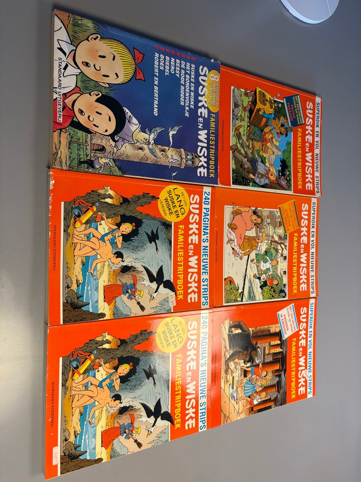 Suske en Wiske Familistripboeken - 6 stuks, Boeken, Meerdere stripboeken, Ophalen of Verzenden, Gelezen