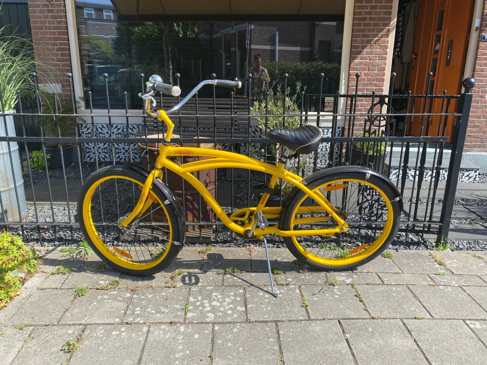 Cruiser 26 inch hoogte 80 cm, Terugtraprem, Gebruikt, Staal, Cruiser
