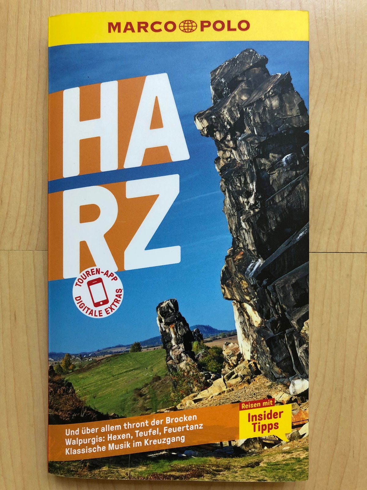 HARZ Marco Polo (met uitneembare kaart Duitstalig), Boeken, Ophalen of Verzenden, Zo goed als nieuw, Reisgids of -boek, Marco Polo