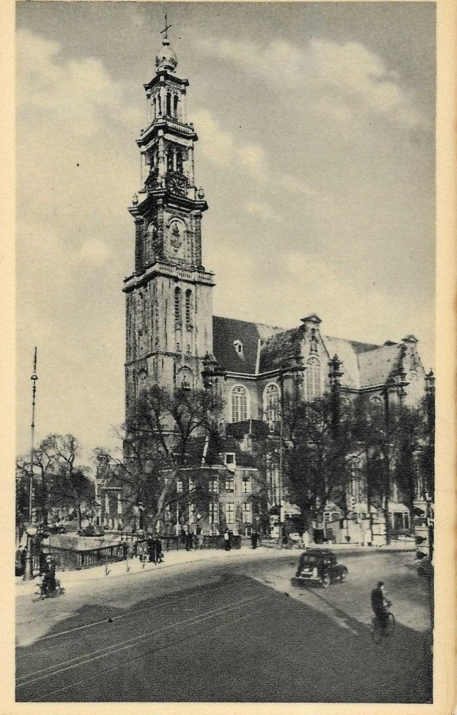 Amsterdam- -Westertoren., Verzamelen, Verzenden, 1940 tot 1960, Ongelopen, Noord-Holland