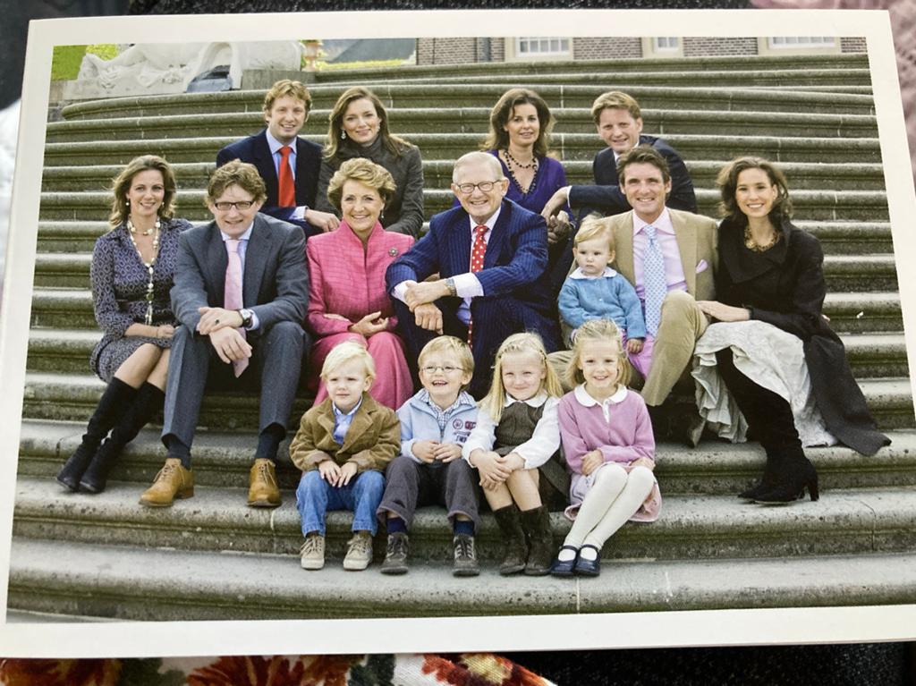 Zeldzame Bedankkaart Prinses Margriet & Pieter van Vollenhov, Ophalen of Verzenden, Zo goed als nieuw, Nederland, Kaart, Foto of Prent