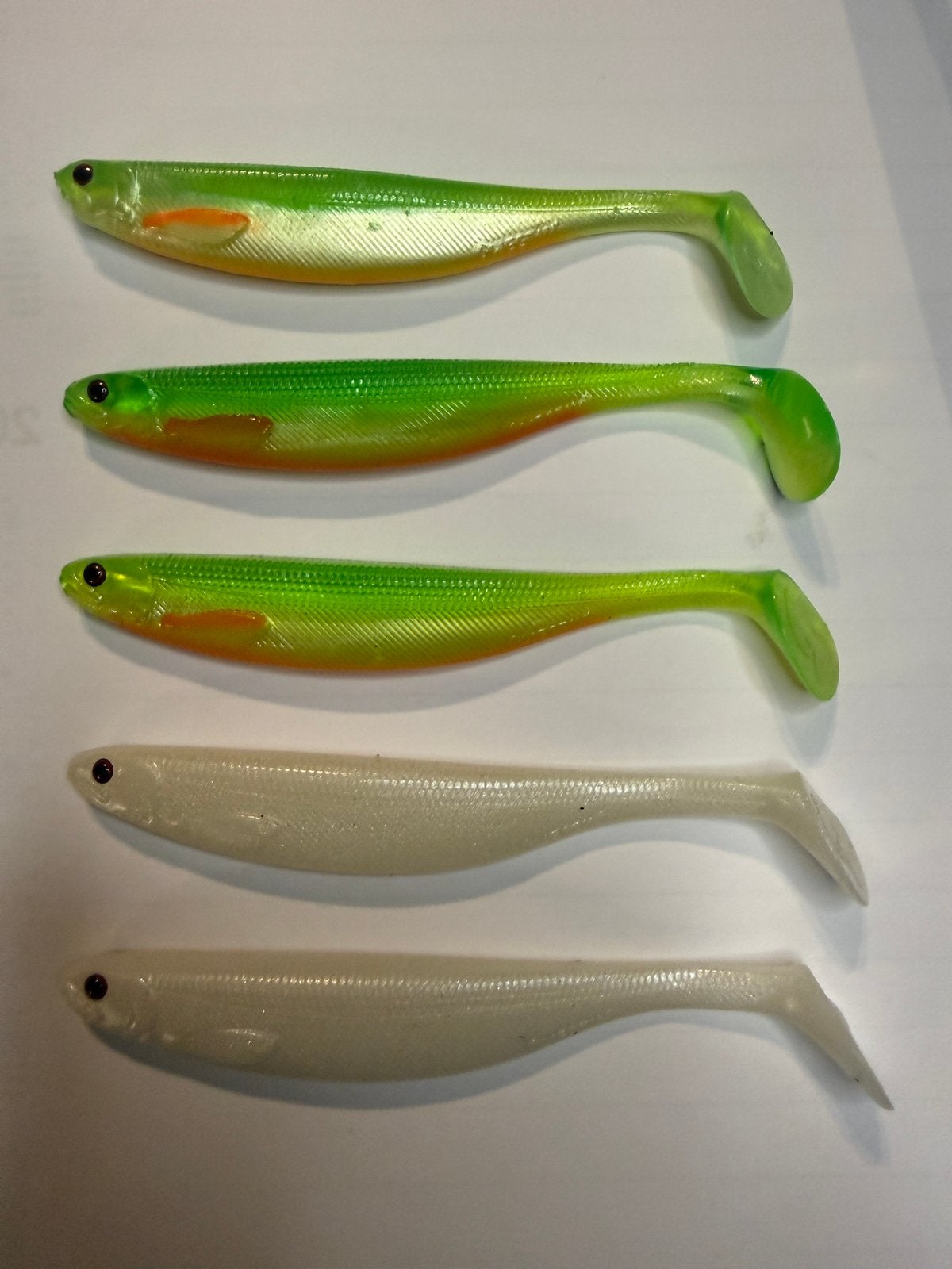 Westin softbaits shads 15cm – 5 stuks, Ophalen of Verzenden, Nieuw, Overige typen