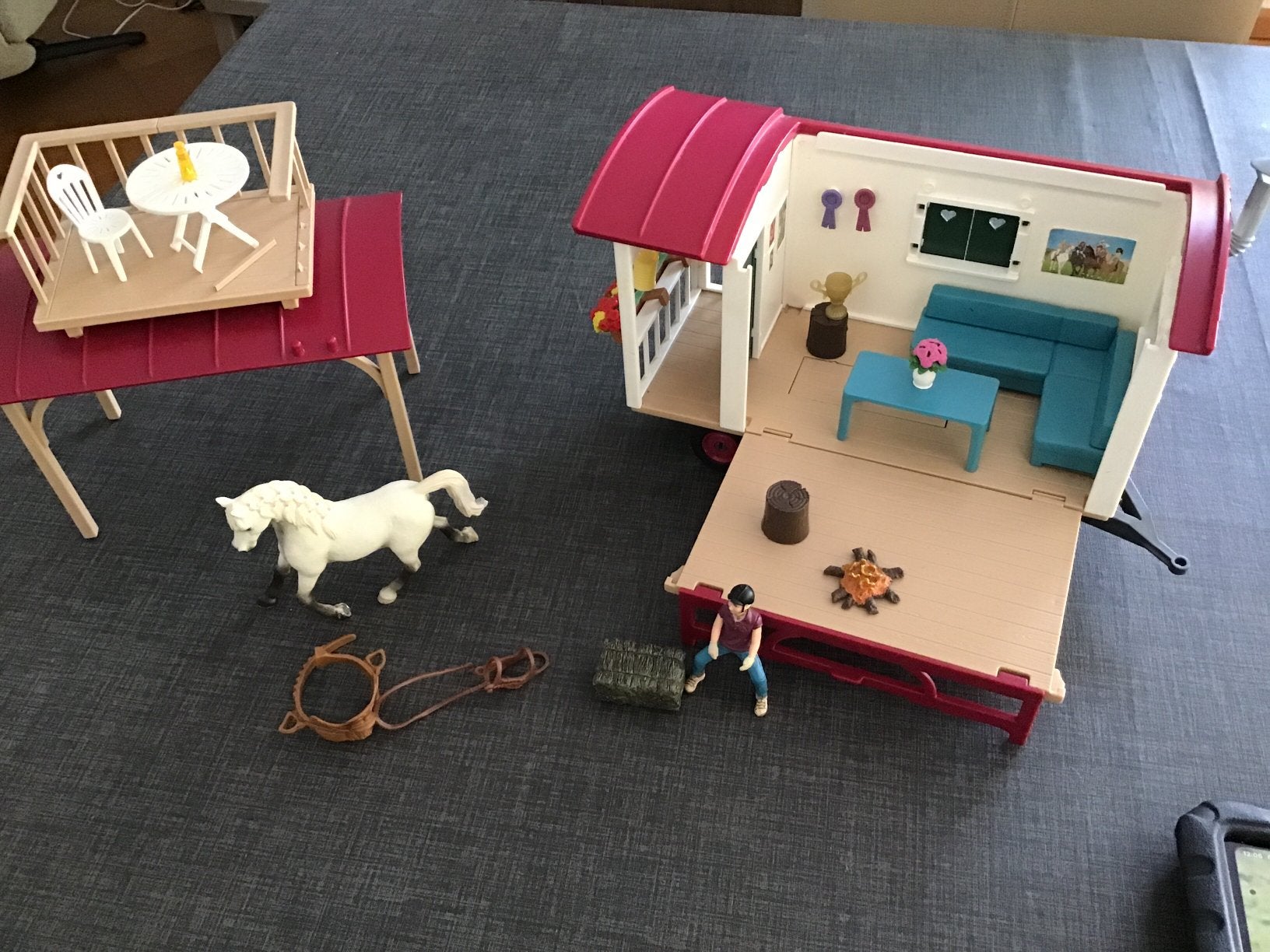Schleich caravan, Ophalen of Verzenden, Zo goed als nieuw, Jongen of Meisje