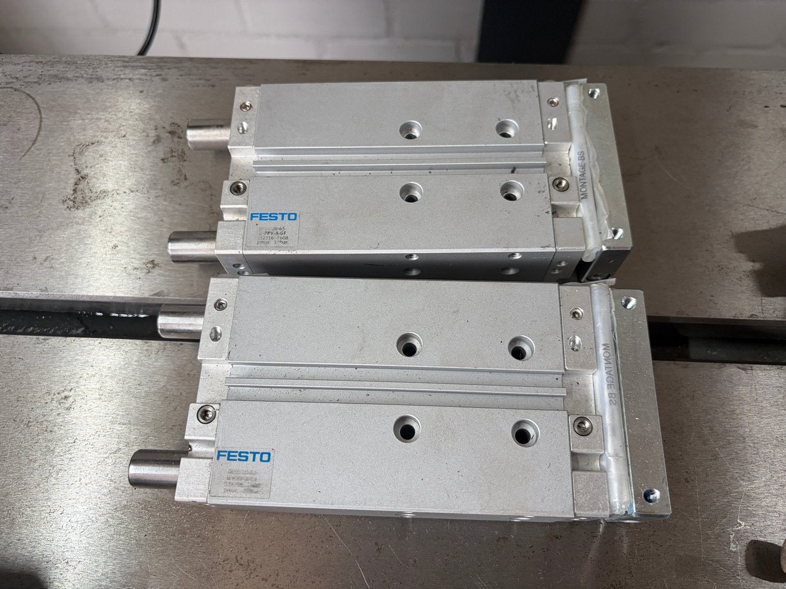 Dubbel cilinder Festo, Ophalen, Nieuw