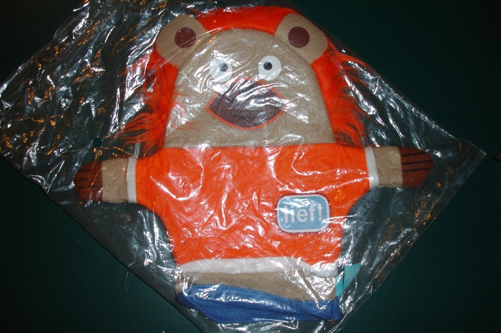 Lief lifestyle handpop poppenkast pop leeuwtje leeuw oranje!, Ophalen of Verzenden, Nieuw, Overige typen, Oranje of Koningsdag