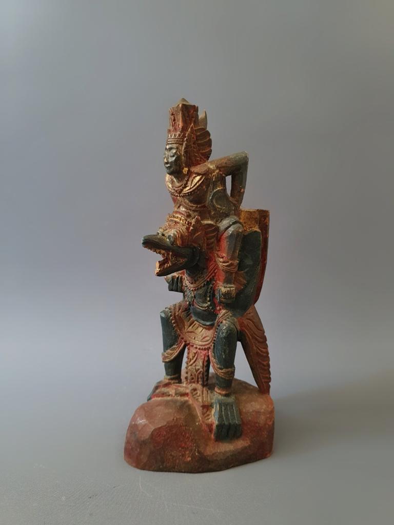 Oud balinese Garuda beeldje bali indonesie, Ophalen of Verzenden