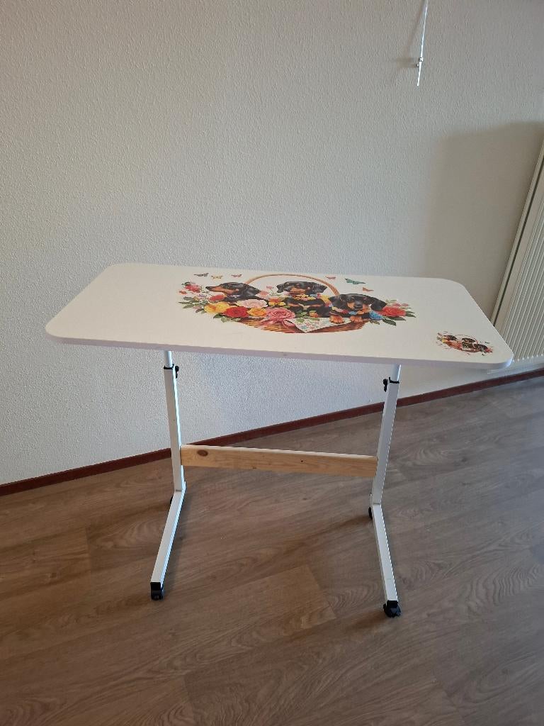 Mobiele Bureau - Laptop bijzettafel, Diversen, Verpleegmiddelen, Ophalen, Gebruikt
