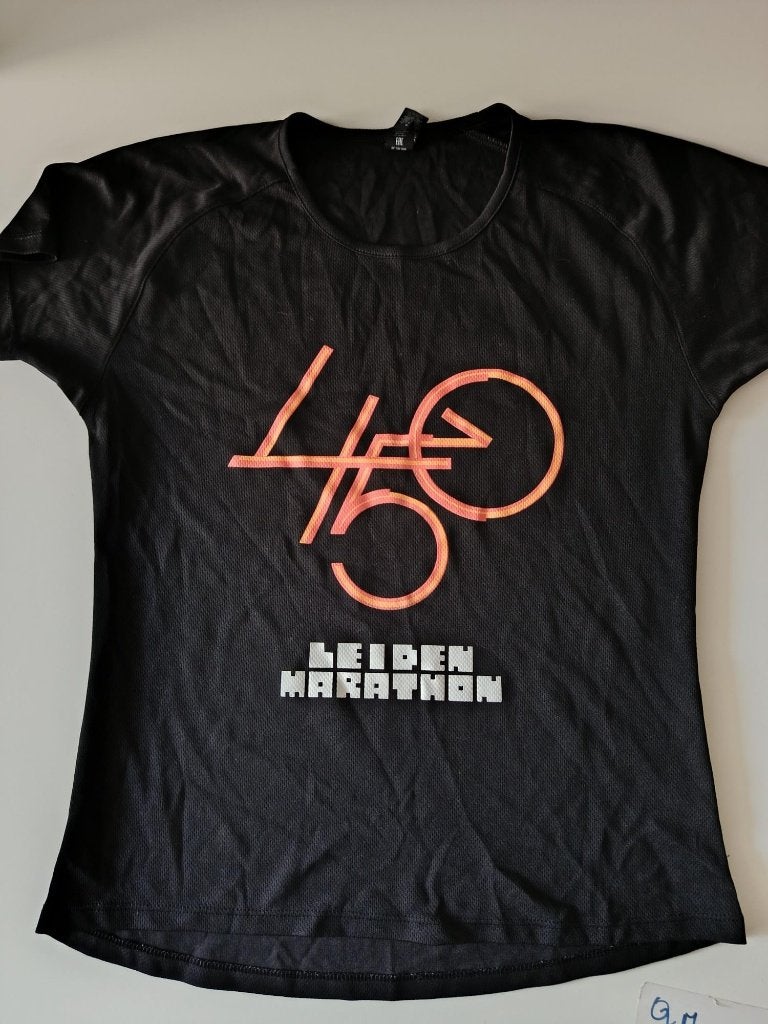 Leiden Marathon 40 jaar T-shirt - Maat S, Overige merken, Ophalen of Verzenden, Zo goed als nieuw, Kleding