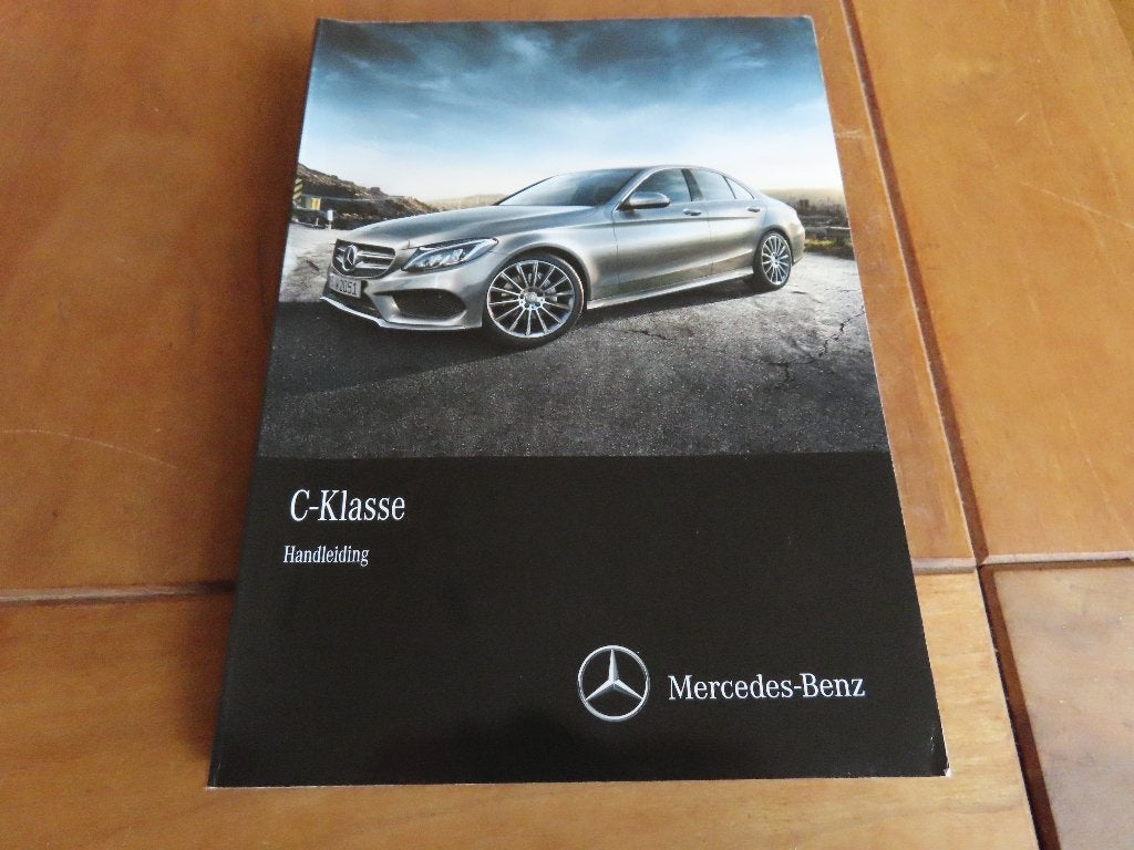 NL instructieboek Mercedes C-klasse W205 +Hybride +AMG 2014, Ophalen of Verzenden
