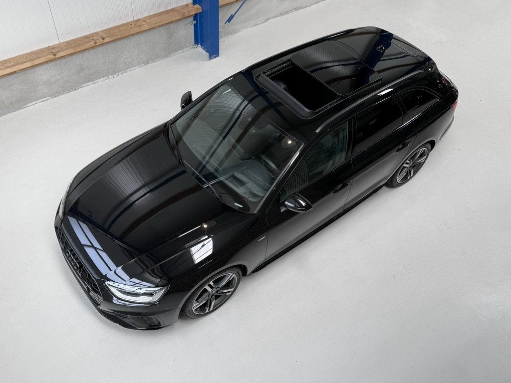 Audi A4 Avant 35 TFSI S Edition - PANORAMADAK - RS STOELEN -, Gebruikt, Zwart, Geïmporteerd, 1500 kg