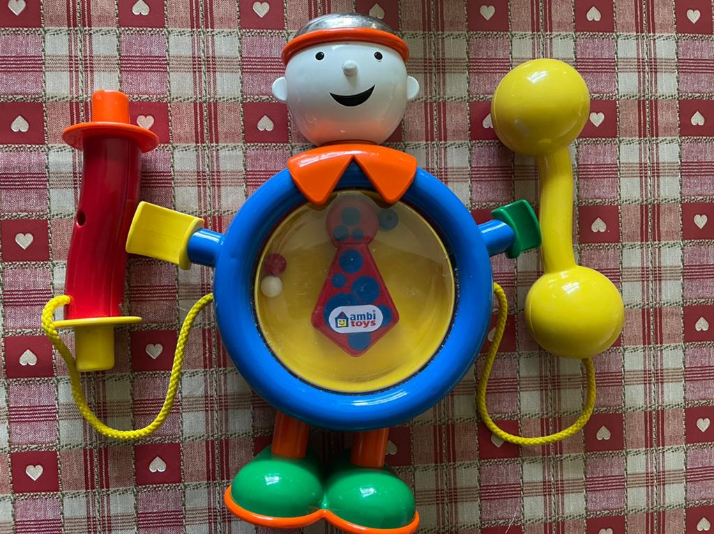 Vintage speelgoed muziek maken Ambi toys retro, Ophalen of Verzenden, Zo goed als nieuw