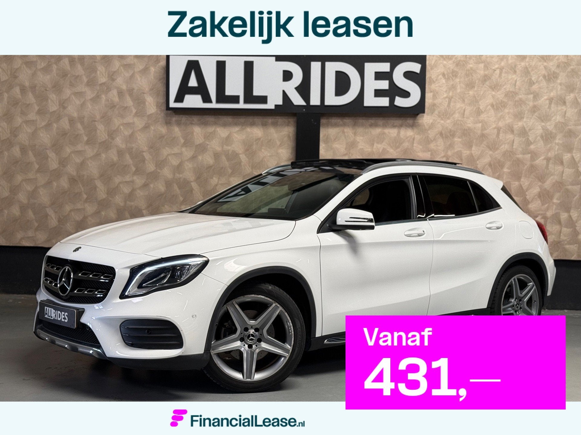 Mercedes-Benz GLA-klasse 250 Premium Plus Amg | Pano |H&K| S, Dealer onderhouden, Gebruikt, 4 cilinders, Alcantara