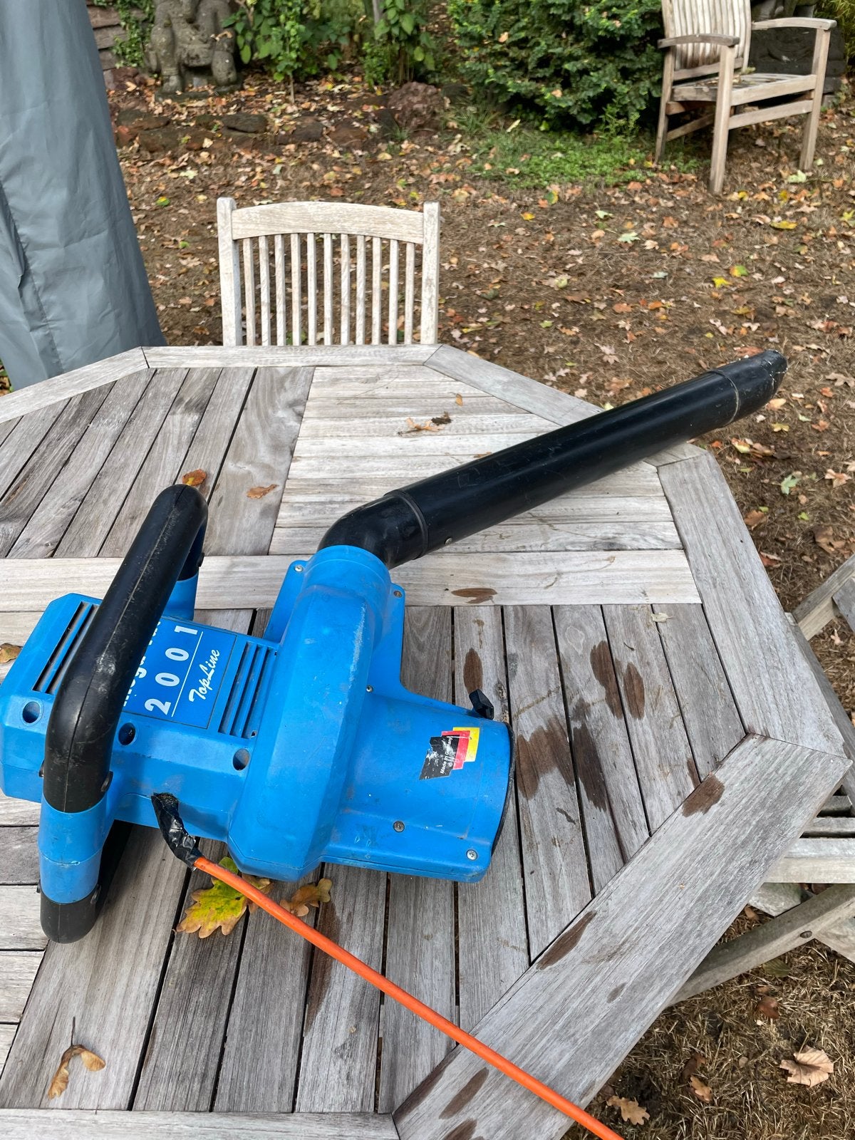 Elektrische bladblazer Elektra Beckum Mega Vac 2001, Ophalen, Gebruikt, Elektrisch, Handgedragen