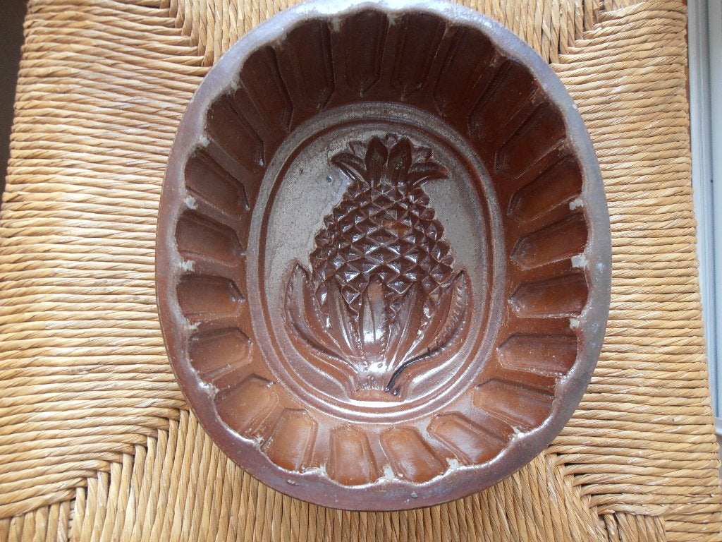 Antieke puddingvorm keramiek, Ophalen of Verzenden