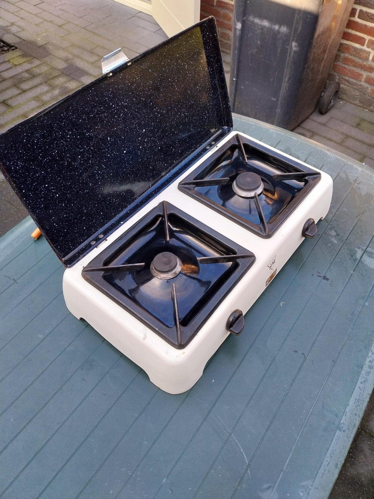 gastoestel aardgas, Ophalen, Gebruikt, 3 kookzones of minder, Gas