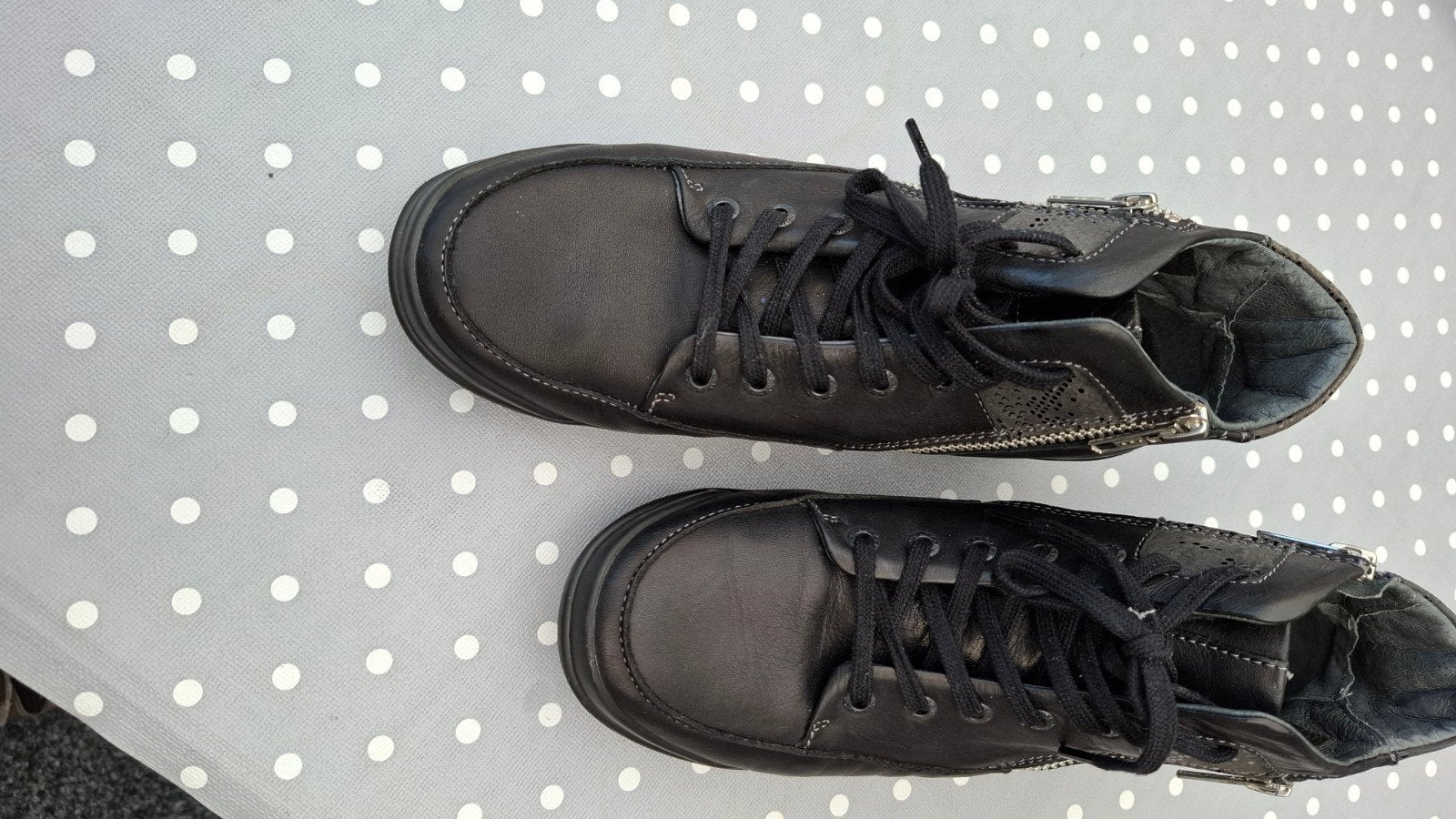 Leren wolky schoenen, Ophalen, Wolky, Zwart, Zo goed als nieuw
