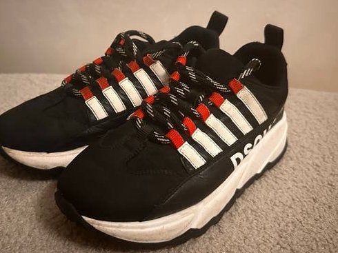 Kinderschoenen Dsquared2 Sneakers -, Ophalen of Verzenden, Zo goed als nieuw, Zwart, Sneakers of Gympen